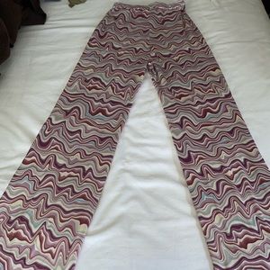 Groovy 60s inspired flare pants (stretchy material)